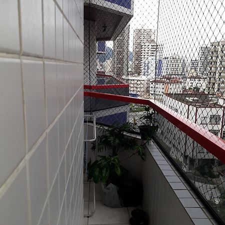 Apartamento Aconchegante Na Praia Guilhermina Praia Grande Exteriör bild